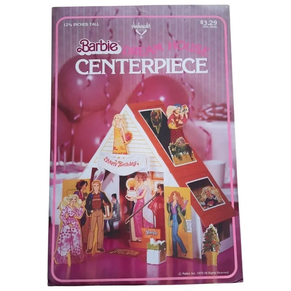 Barbie Dream House Birthday Centerpiece